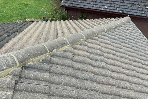 Roof repair after image